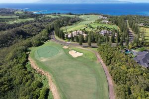 Kapalua (Plantation) 17th Approach Aerial